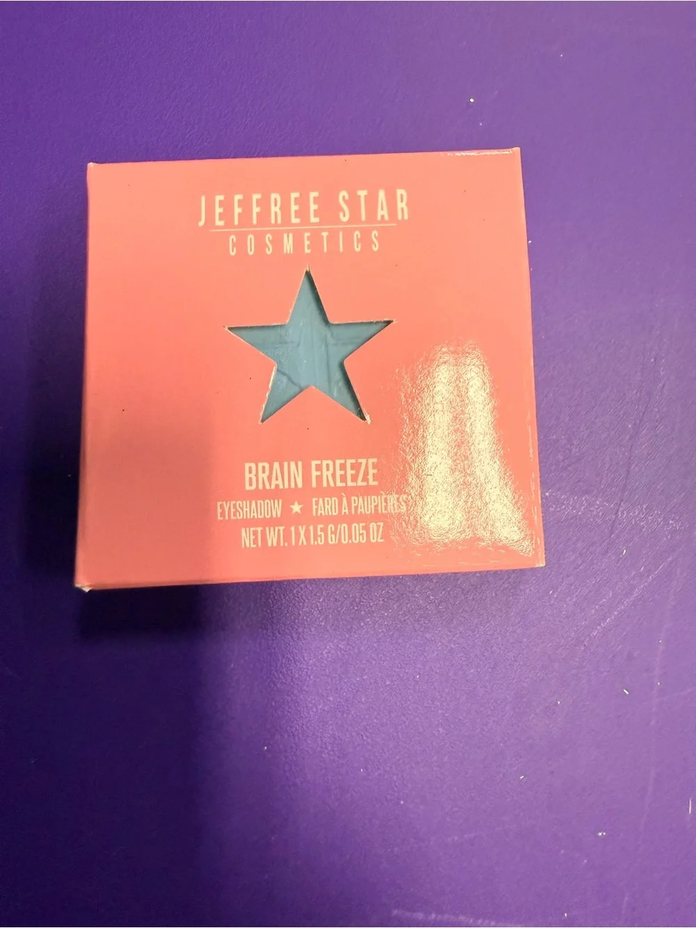 Jeffree Star Brain Freeze Eyeshadow - Icy Teal